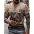 Men's Trendy Breathable Pullover Top Round Neck Short Sleeve